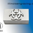 Bio-hazard Steel Stamp